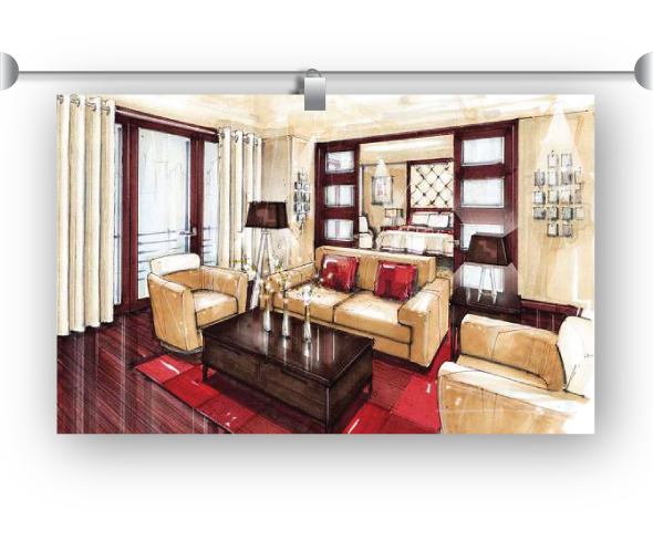 Bedroom_Hotel_Sketch